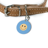 Smile Face Pet Tag — Happy Dog & Cat ID Tag