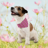 Easter Puppy Bandana Collar — Cartoon Puppy Print Pet Bandana