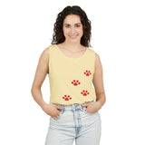 Paw Print Tank Top for Pet Lovers