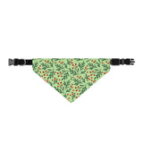 Festive Botanical Christmas Pet Bandana