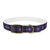 Purple Star Dog Collar — Adjustable Pet Collar with Star Pattern