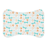 Bone & Paw Print Pet Feeding Mat — Non-Slip Pet Food Placemat