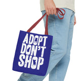 Adopt Don't Shop Tote Bag – Animal Rescue Advocacy Canvas Tote
