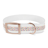 Pet Collar - Colorful Paw Prints Dog Collar