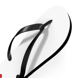 Paw Print Flip Flops