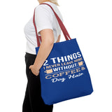 Coffee & Dog Hair Tote Bag - Fun & Functional Everyday Carry