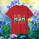 Mom Dog Lovers Tee — 'Mom' Dog Owner T-Shirt for Dog Moms