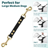PetBonus Dog Collar Safety Clip, Waterproof Backup Safety Strap