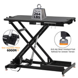 47 in Electric Dog Grooming Table, Heavy Duty, Height Adjustable Professional Pet Grooming Table w/Leveling Wheels, Dog Grooming Arm, Anti Slip Tabletop & Tool Organizer/Dog Grooming Station, Black