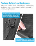Duedusto Bearded Dragon Tank Accessories, 120 Gallon Reptile Terrarium Mat Liner, Bearded Dragon Substrate for 4x2x2 Reptile Enclosure