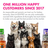 LEGITPET Probiotic Cat Treats with Prebiotics – Digestive Support Soft Chews with Pumpkin & Papaya – Supports Gut Health, Stool Quality & Immune Function – 100 Pet Chicken-Flavored Chews