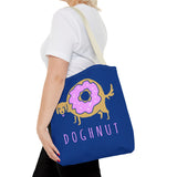 Funny Dog Tote Bag - 'Doughnut' Design for Pet Lovers