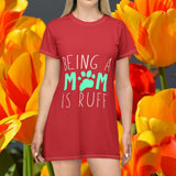 All Over Print T-Shirt Dress