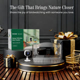 Freeseason Smart Bird Feeder with Camera & AI Bird Identifier, 2K HD Auto-Capture Video, Window Mounted with Strong Suction Cups, Unique Christmas Gift for Elderly Parents, Birding Lovers