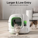 PETKIT Purobot Max 3 Automatic Litter Box Large Opening Odor Control Safety