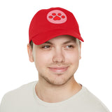 Hat with Paw Print Leather Patch - Pet Lovers