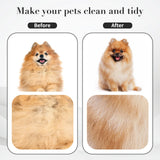 3-in-1 Pet Spray Hair Comb, Self-Cleaning Pet Grooming Brush, Anti-Static Cat Steamy Brush for Effective Hair Removal, Steamy Cat Brush Dogs Hair Grooming Brush Misting, LED, Bear Shape