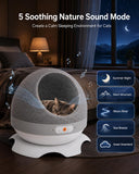 HOVONO Smart Cooling & Heated Cat House for Cat Indoor Use, 13 lbs