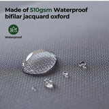 BALANCE Oxford Dog Bed for Small Dogs, Waterproof Dogs Crates Pad Outdoor Dog Crate Mat, Wipe Clean & Easy Rinse, 24 inch