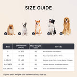 Bedsure Dog Beds Large Sized Dog- Orthopedic Pet Beds with Removable Machine Washable Cover, Egg Crate Foam Puppy Pad, Suitable for Pet Up to 50 lbs, 35"x22"