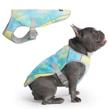 Spark Paws Dog Cooling Vest - SPF 50 UV Sun Protection - Summer Heat Relief Gear for Dogs, Lightweight, Evaporative Cooling - Dog Anxiety Relief Vest During Hot Days - Tropical Storm, Large