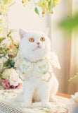 Leo Kitty Adorable Large-Flower Christmas Pet Costume for Cats & Small Dogs — Handcrafted, Lightweight & Comfortable