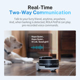 Enabot EBO ROLA PetPal 2.5K Camera Robot: Movable WiFi QHD Cam, Indoor Smart Home Security, Night Vision, 2-Way Audio, Remote App Control, Photo, Video for Cat/Dog/Family (w/Storage Module)