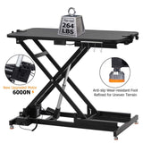 Upgraded 47” Electric Dog Grooming Table, 9"- 40" Height Adjustable Heavy Duty Electric Grooming Table with Anti Slip Tabletop, 3 Grooming Noose, for Dogs&Cats, Black