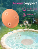Mellbree 2-Pack Bird Bath Purification Disk, 99.99% Pure Copper Disc Cleaner Safe for Outdoor Bird Bath, Solar Fountains and Concrete Bowls - Bird-Safe Gift for Bird Lovers 0.6mm (Bird Pattern)