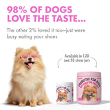 Probiotics for Dogs Natural Digestive Enzymes Prebiotics for Allergy Itch Relief Gut Flora Coprophagia Bowel Support Treatment Anti Diarrhea for Dogs Pet Health Immune System Support 30 Soft Chews