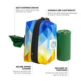 Embark Dog Poop Bag Holder - Premium Waste Bag Dispenser with Carabiner