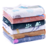 6 Pcs Washable Guinea Pig Blankets Absorbent Small Animal Fleece Bedding Waterproof Cage Liners Reusable Pet Pee Pad Sleep Mat Cover for Rabbit Rat Hamster Ferret Chinchilla Hedgehog (16"x24")