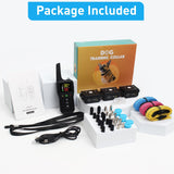 PetJoy Bark and Shock Collar Combo, Dog Bark Collar for Large Dogs, Auto Bark Collar with Remote (3 Dogs) - 3300 Ft Range, Remote and Automatic Modes 2 in 1