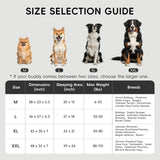 Homemate Dog Bed Medium Size Dog 28x23 inch with Orthopedic Foam Waterproof Outdoor Pet Cat Bed Sofa Supplies with Toy Dogs Crate Pad Couch with Removable Washable Cover & Non-Slip Botton Dark Grey