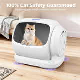 Robotail XXXL Self Cleaning Cat Litter Box for Multiple Cats