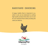 Manna Pro Chicken Grit with Probiotics – Crushed Granite Grit for Backyard Chickens, Supports Healthy Digestion and Gizzard Function, Ideal for Laying Hens and Small Flocks, 5 lb Bag