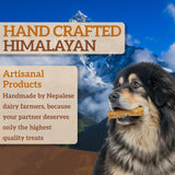 Advance Pet Products Gourmet Cheesy Chew for Dogs (1 lb, 5 Count) - Himalayan Yak Cheese Dog Treat, Natural Long Lasting Protein Rich Chew for Small Medium Large Dogs, Healthy Pet Snack - Turmeric