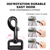 Heavy Duty Dog Leash, 5FT Wide 2.5cm Shock Absorbing Dog Leashes with Zinc Alloy Clip, Comfortable Handle,Training Leash for Medium Large Dogs