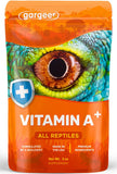 Gargeer 'Vitamin A Plus' Supplement for Reptiles | Retinyl Palmitate + Beta-Carotene | Supports Vision, Skin, Immune & Vitality | Geckos, Dragons, Tortoises, Turtles, Snakes | 3oz | Made in USA !