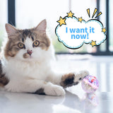 MVNIHEK 24 Piece Light Up Cat Balls Ghost Hunting Equipment, Indoor Motion-Activated Magic Cat Ball, Plastic Glowing Pet Toys