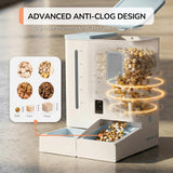iPettie Camera Automatic Cat Feeder and Water Dispenser, 5G/2.4GHz WiFi