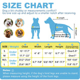 Dog Wheelchair for Back Legs – Adjustable Height/Length/Width, Sturdy Wheelchair with All-Terrain Shock-Absorbing Wheels, Mobility Support for Injured or Disabled Small & Medium Dogs & Cats, Blue (S)
