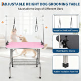 GarveeTech Dog Grooming Table, 42 Inch Pet Grooming Station w/Arm & Noose