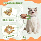 Leo Kitty New Year Pet Outfit for Cats & Small Dogs — Hand-Embroidered Koi-Motif Costume, Warm Yet Breathable Collar Clothing, Gift-Ready