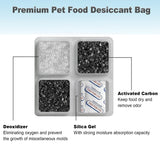 OUPUSES 16 Pack Pet Food Desiccant Bag Compatible with Petlibro Automatic Cat Dog Feeders, Pet libro Desiccant Bag Replacement for Pet Feeder, Keep Food Dry and Fresh