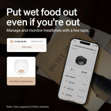 PETLIBRO Automatic Cat Feeder Wet Food with Stainless Steel Bowl, Refrigerated Auto Cat Feeder with Semiconductor Cooling, 3 Fresh Meals for 3 Days, App-Controlled Pet Food Dispenser, Easy to Clean