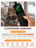 furrybaby Pet Heating Pad for Cats & Dogs, Round-12 in, Tough Warming Mat