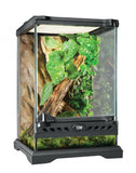 Exo Terra Glass Nano Terrarium Kit for Reptiles and Amphibians, Nano Tall - 8 x 8 x 12 Inches