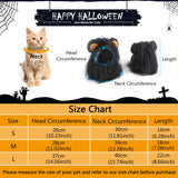 ITESSY Cat Halloween Costumes- Black Lion Mane Wig Pet Costumes Hat for Halloween Christmas Dress Up Accessories Decoration for Kitten Cats,Size M