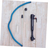 Abaodam Aquarium Gravel Vacuum Siphon Cordless Fish Tank Water Change Tool Height for Tanks Effortless Dirt Removal with Simple Push Button Operation